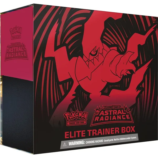 Pokémon TCG: Sword & Shield - Astral Radiance Elite Trainer Box (8 Boosters & Premium Accessories)