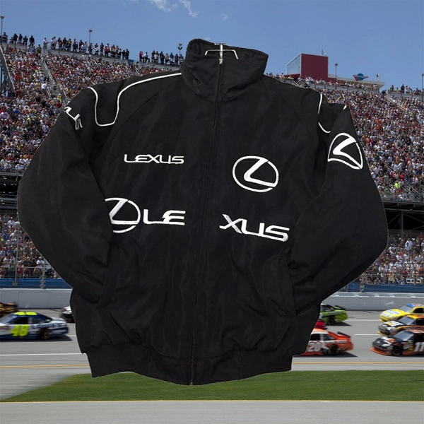 Lexus Racing Jacket,Vintage Rare Nascar Jacket,Bomber F1 Y2K Jacket,Oversized Jacket,Street Style, 90s Streetwear