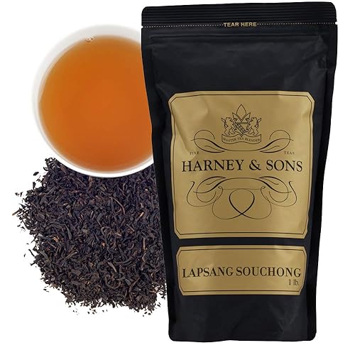 Harney & Sons Lapsang Souchong Loose Leaf Tea, 16 oz bag - Lapsang Souchong - 1 Pound (Pack of 1)