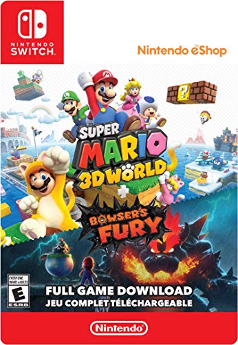 Super Mario 3D World + Bowser’s Fury Standard - Switch [Digital Code] - Switch Digital Code - Standard