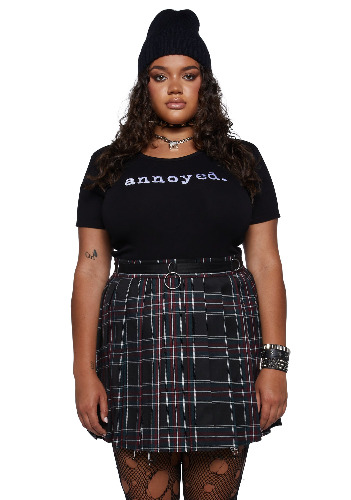 Plus Chronically Bothered Baby Tee | 1X