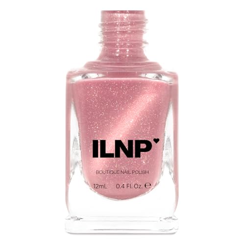 ILNP Pink Suede - Delicate Pink Magnetic Holographic Nail Polish
