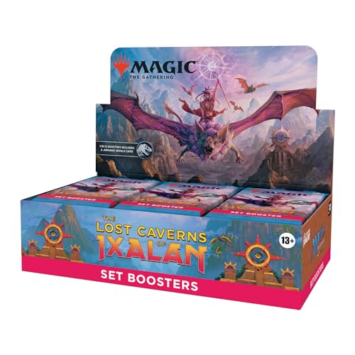 Magic: The Gathering The Lost Caverns of Ixalan Set Booster Box - 30 Packs + 1 Box Topper Card (361 Magic Cards)