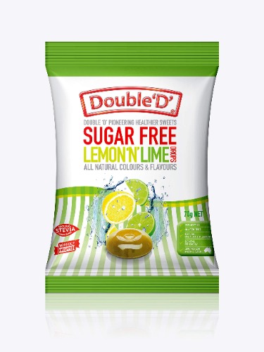 Double D Sugar Free Lemon Lime Drops 12 x 70 g