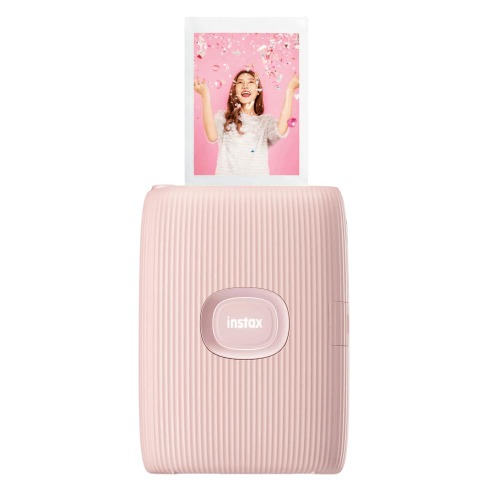 Instax FujiFilm Mini Link 2 Instant Printer (Soft Pink) - Soft Pink