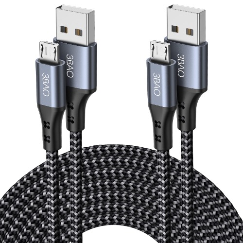 2 Micro USB charging cables