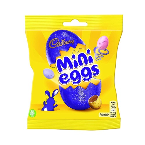 Cadbury Mini Eggs Bag 80g (6 pack) - 