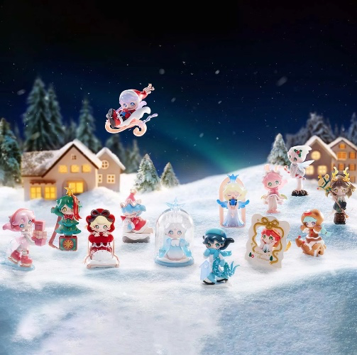 Azura Christmas POP MART figures