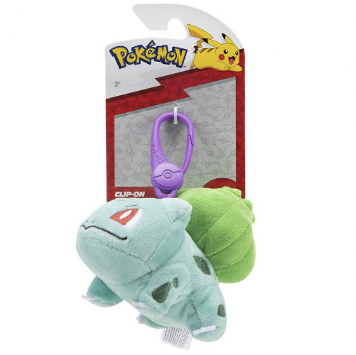 Pokemon Plush 3 1/2-Inch Clip-On - Bulbasaur