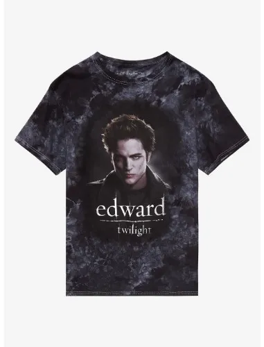 Twilight Edward Grey Wash Boyfriend Fit Girls T-Shirt | Hot Topic