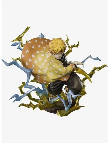 Bandai Spirits Demon Slayer: Kimetsu no Yaiba FiguartsZERO Zenitsu Agatsuma (Thunder Flash Ver.) Figure | BoxLunch