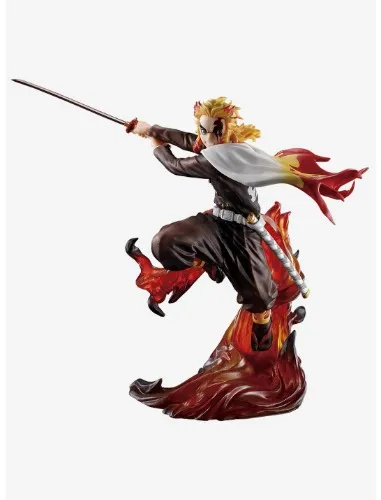 Bandai Spirits Demon Slayer: Kimetsu no Yaiba Ichibansho Kyojuro Rengoku (Shake the Sword Burn Your Heart Ver.) Figure | BoxLunch