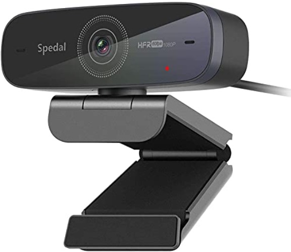 Spedal 1080P 60fps Webcam with Stereo Microphones, Auto Focus Streaming Webcam, Computer Laptop Camera for OBS Xbox Zoom Skype, Compatible with Mac OS Windows 10/8/7 - 926