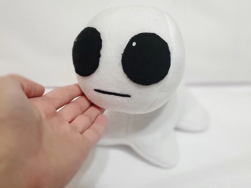 TBH - White Yippee Creature Plush [Standard 8 Inch Size!]