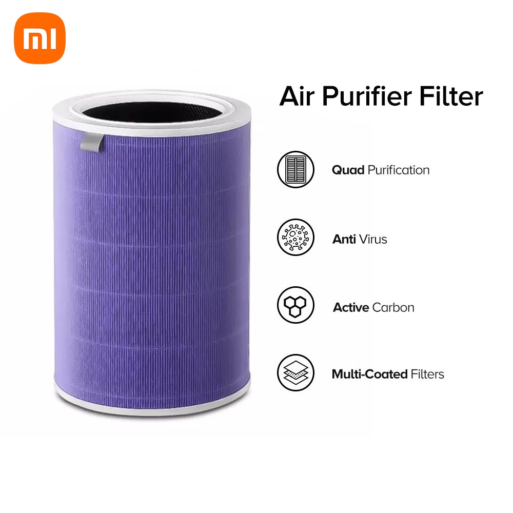 XIAOMI Mijia Air Purifier Filter Anti-bacterial 99.99% 4 layer filtration compatible with Xiaomi Air Purifier 2H/3H/Pro