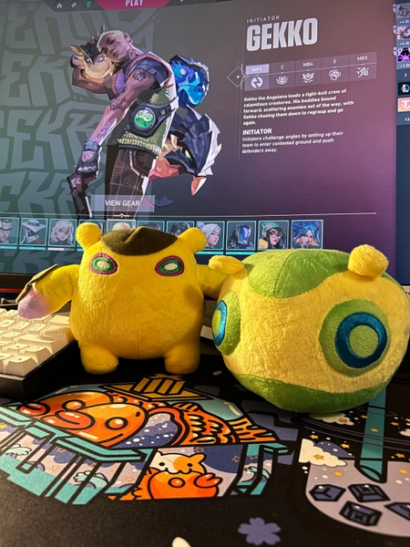 Valorant Wingman and Mosh Pit Plushie  | Perfect Valentine's Day Gift, Birthday, Holiday Gifts, Gift for Him, Gift for Her