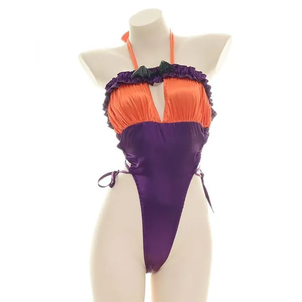 Ruffled Halloween Bodysuit
