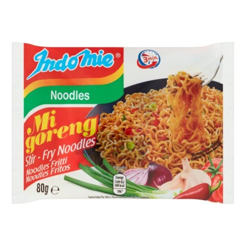 Indomie Mi Goreng Gebratene Instant-Nudeln, 85 g (Packung mit 40) (Verpackung kann variieren)