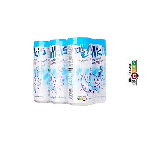 LOTTE Milkis Soda Beverage, 8.5 Fluid Ounce (Pack of 6) - Yogurt - 8.5 Fl Oz (Pack of 6)