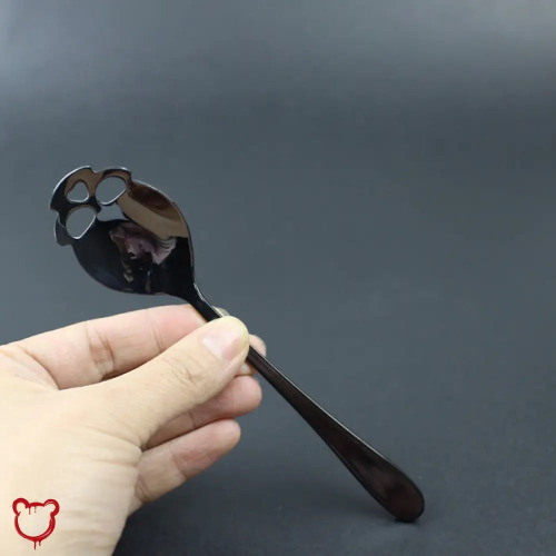 5 Sweet Skull Spoon Set - Black