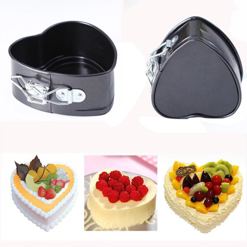Non-Stick Love Heart Shape Cake Mold 3 pcs set