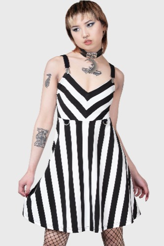 Stripe O Negative Dress | M / Stripe