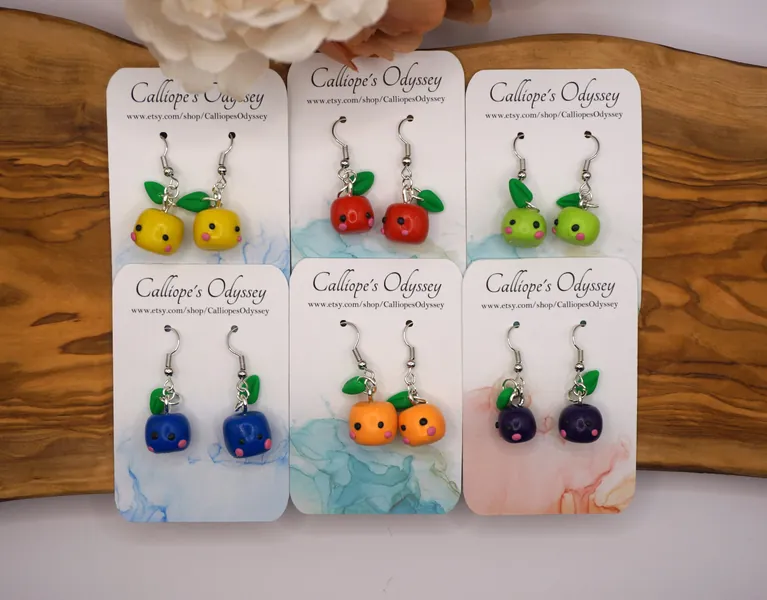 Stardew Junimo Inspired Earrings