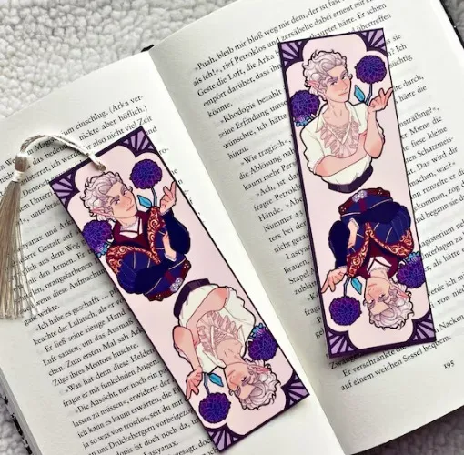 Baldur's Gate 3 Companions Bookmarks (Astarion)