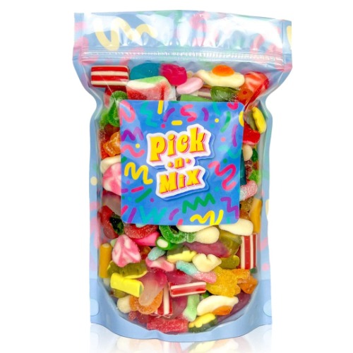 1kg Pick & Mix Sweets - Classic Retro Pick n Mix Candy Selection - More than 20 Different Pick and Mix Sweets