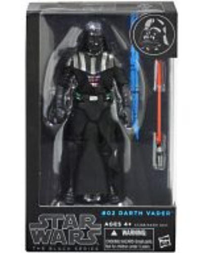 Star Wars - Hasbro Action Figure 6 Inch "Black" Series 2: #02 Darth Vader - Brand New