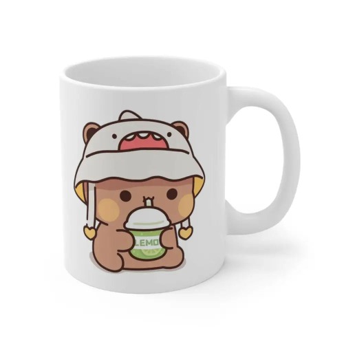 Cute Dudu Mug for Bright Mornings and Bubu and Dudu Fans - 11oz