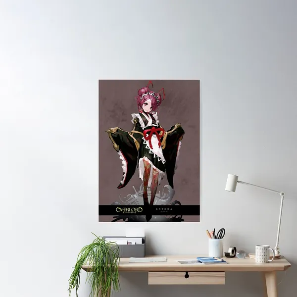 Best Anime Characters Overlord Entoma Vasilissa Zeta | Poster