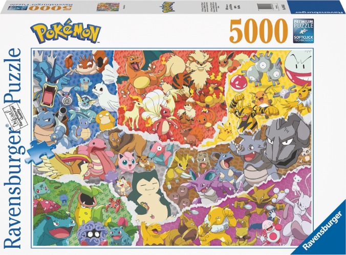 Pokemon Allstars -jigsaw 5000 pieces