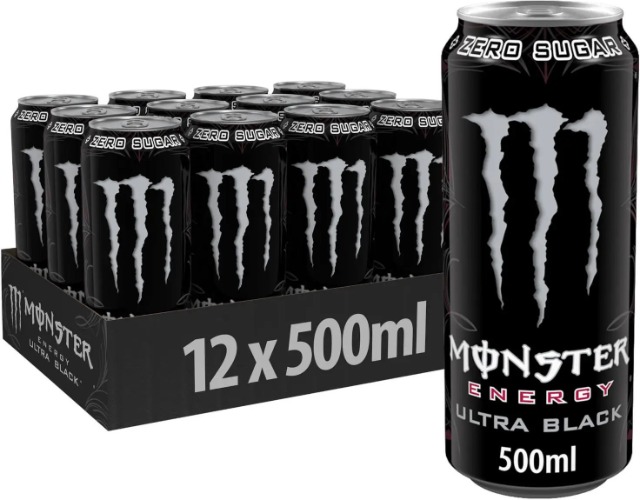 Monster Energy Ultra Black 12-pack
