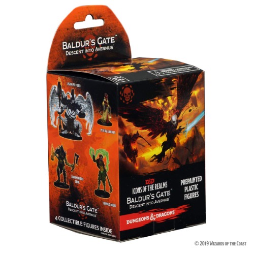 (Booster) - WizKids D & D Icons of The Realms: Baldur's Gate: Descent Into Avernus, Standard Booster