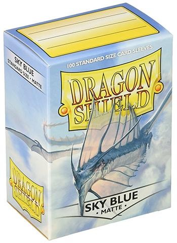 Dragon Shield - Sky Blue - Matte Basic Sleeves (100CT) [In Stock]