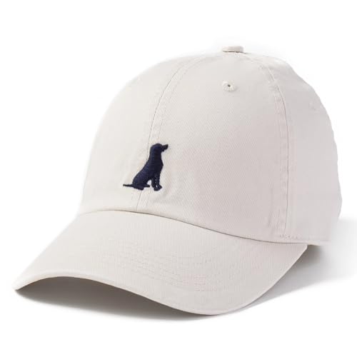 Life is Good Adult Chill Cap Baseball Hat - One Size Wag on Dog,bone