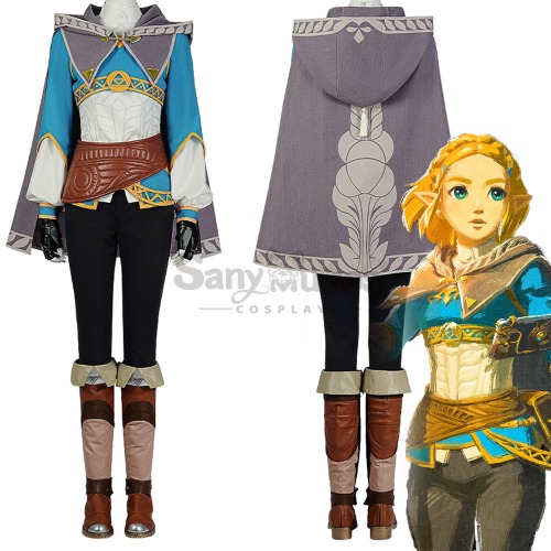 Game The Legend of Zelda Cosplay Princess Zelda Cosplay Costume - XL