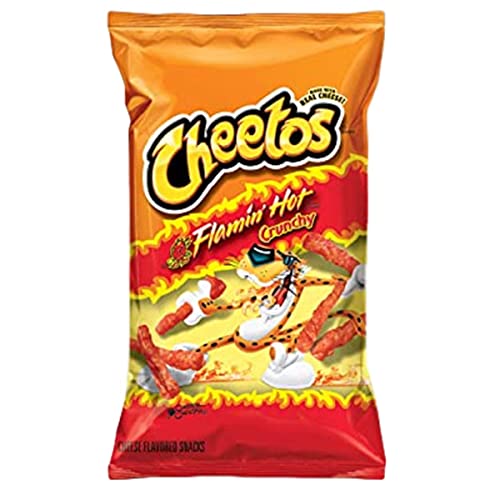Cheetos Spicy Flamin Hot Crunchy 8oz/226.8g US IMPORT