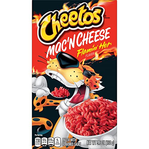 Cheetos Mac’n Cheese Flamin Hot Flavor (5.9 Oz Box)