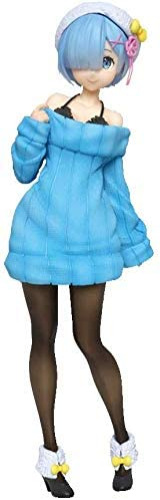 Re:Zero kara Hajimeru Isekai Seikatsu - Rem - Precious Figure - Knit Dress ver. (Taito) - Pre Owned