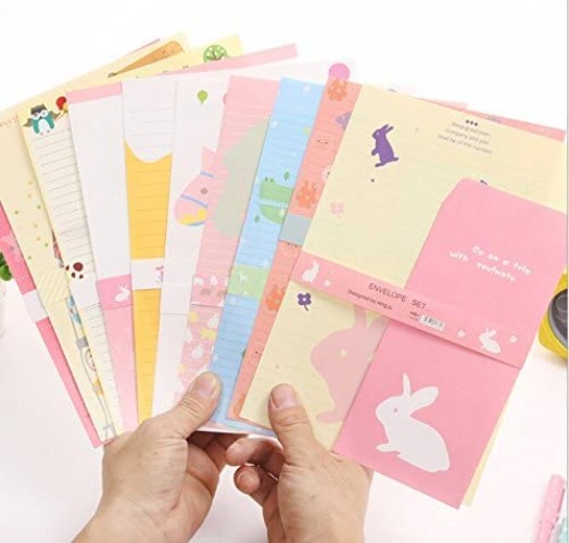 SCStyle 36 Cute Kawaii Cat Design Writing Stationery Paper with 18 Envelope by SCStyle - style2(18envelope+36paper)