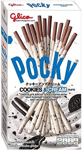 Cookies & Cream Pocky - chocolate - 45 g (Pack of 1)