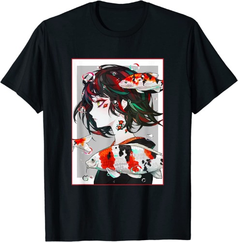 Anime Girl Japanese Aesthetic anime Otaku T-Shirt