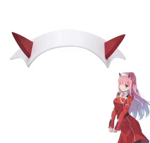 Zero two horns (less quality)