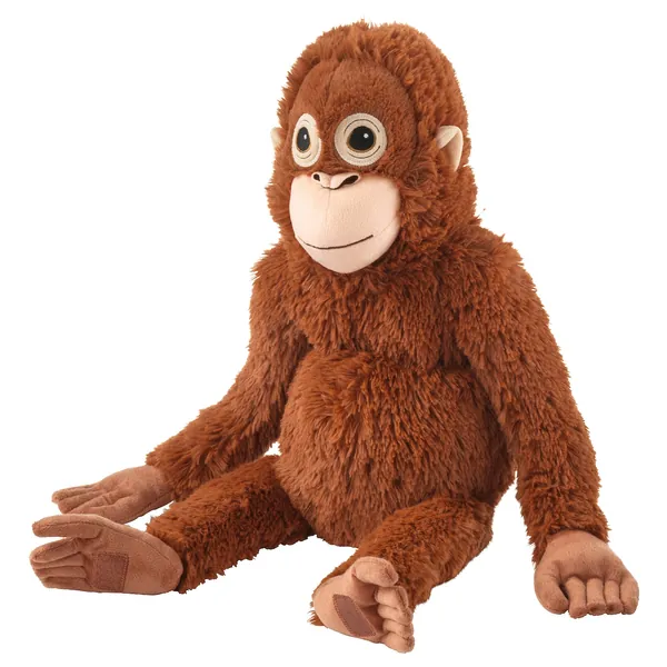 DJUNGELSKOG Soft toy - orangutan
