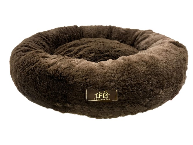 Fluffy Cloud Pet Bed Medium Size - Brown