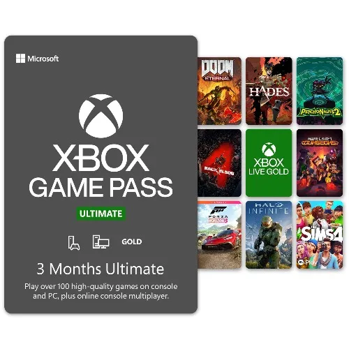 Xbox Game Pass 3 Month Ultimate Membership