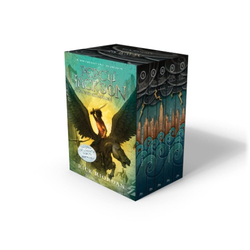 Percy Jackson and the Olympians 5 Book Paperback Boxed Set (new covers woster) (Percy Jackson & th