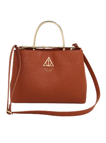 BoxLunch Loungefly Harry Potter Cognac Wand Handbag Exclusive, Multi, One size